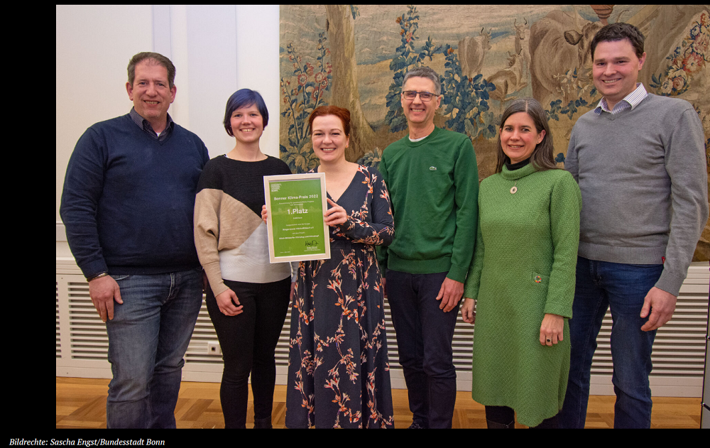 Erster Bonner Klima-Preis geht an Bürgerverein Vilich-Müldorf