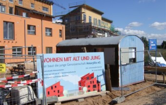 Gebäude im August 2007