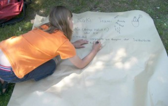 Auch Kinder und Jugendliche wurden mit einbezogen